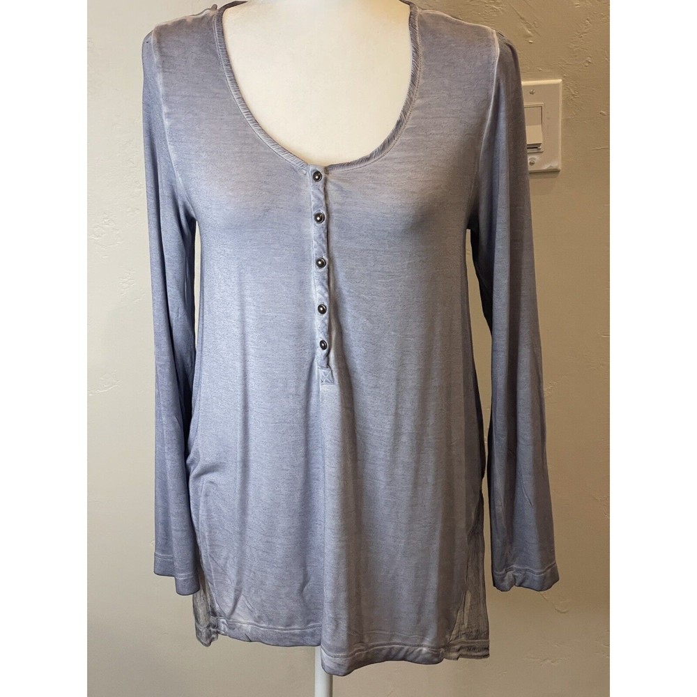 Soft Surroundings Topp With Roll Taps Size Small AR1382